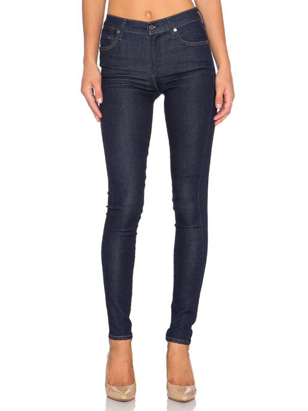 CITIZENS OF HUMANITY Rocket Ozone Dark Clean High Rise Skinny Jeans, Size 25